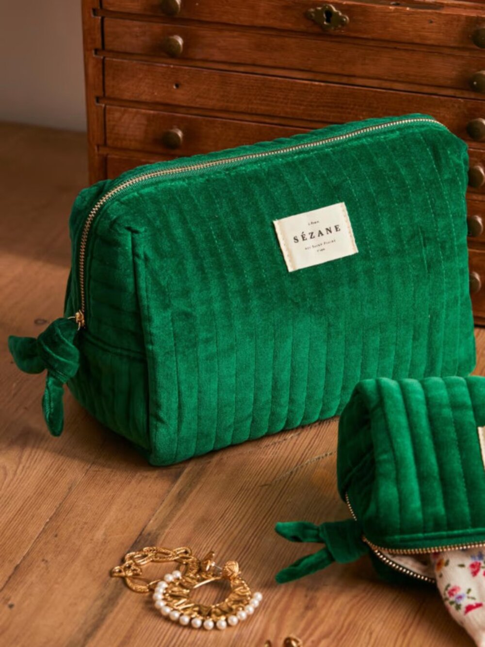 Sezane Toiletry Bag NWT